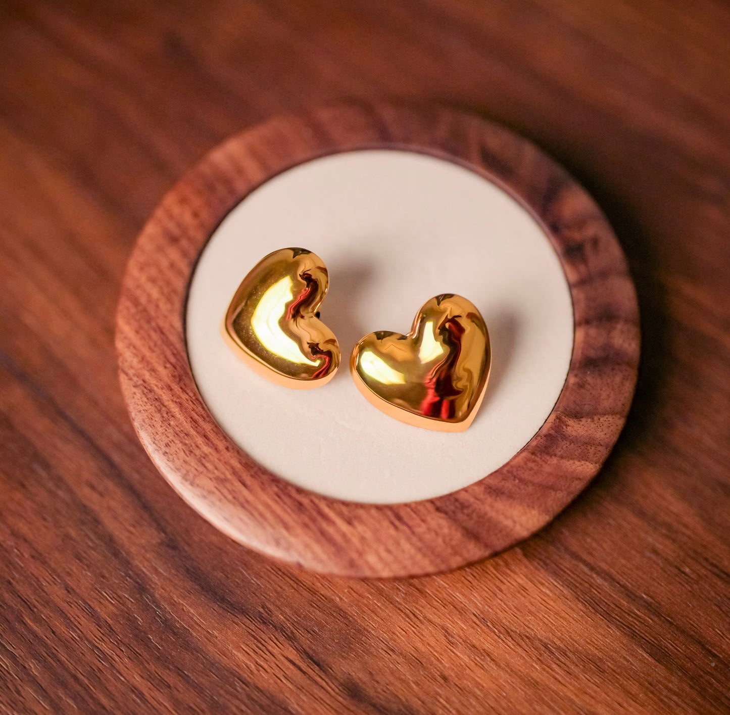 Golden Chunky Heart